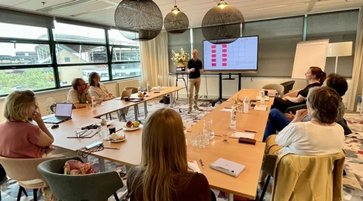 foto van training social media voor bedrijven
